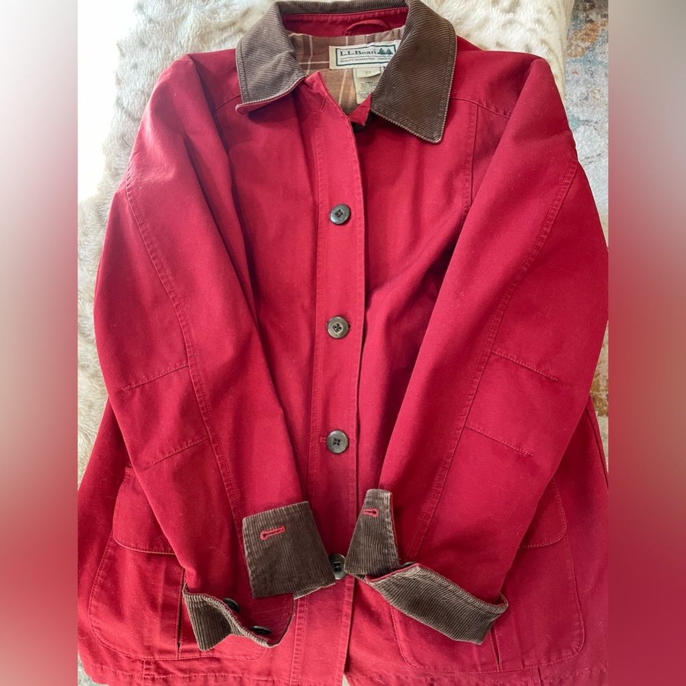 Womens L.L. Bean Barn coat petite XS